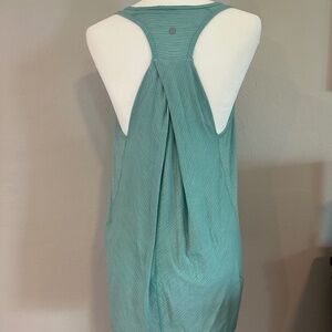 Lululemon Essential Tank Heathered Green Size 8